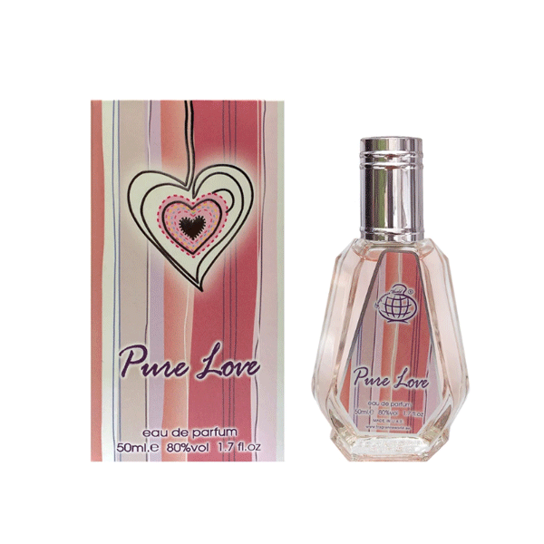 ادکلن 50 میل فراگرنس ورد مدل پور لاو Pure Love
