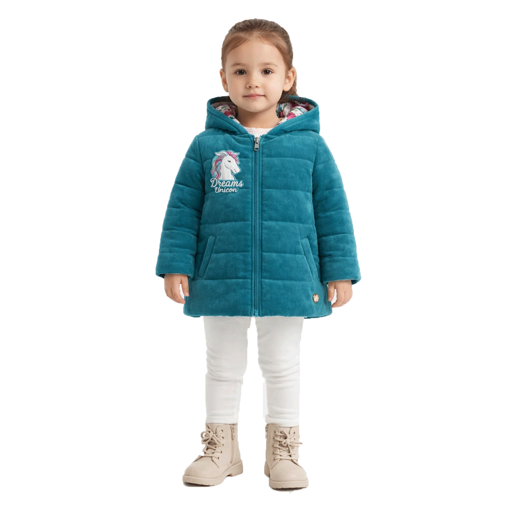 کاپشن دخترانه طرح تک‌شاخ (Dreams Unicorn) 