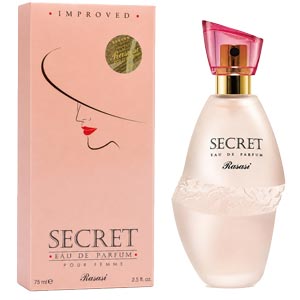 ادکلن زنانه الرصاصی سکرت (Secret) 75 میل