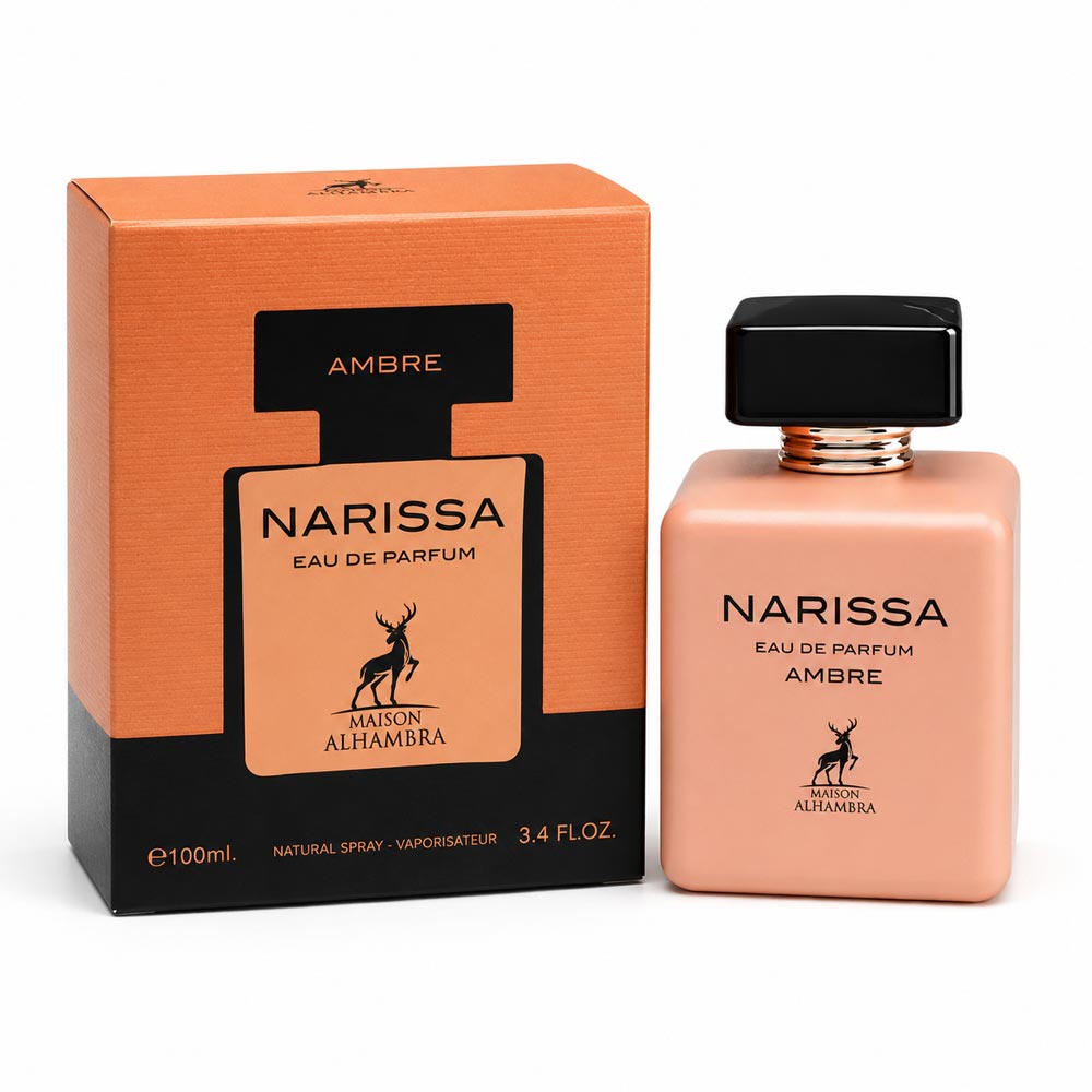 ادکلن زنانه الحمبرا نارسیسا 100 میل | مشابه Narciso Rodriguez For Her

