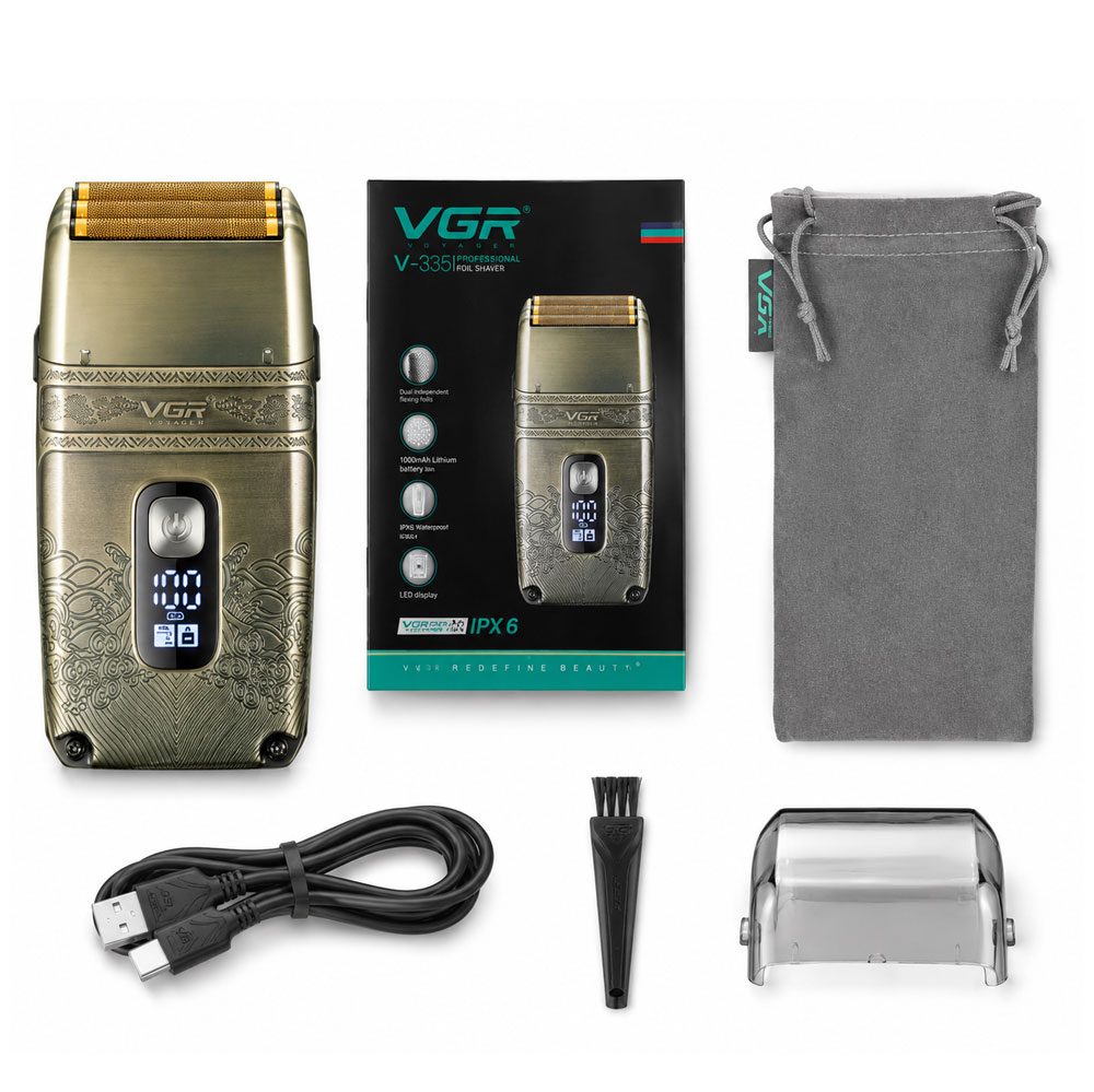 ماشین اصلاح صورت وی جی ار VGR مدل V-335