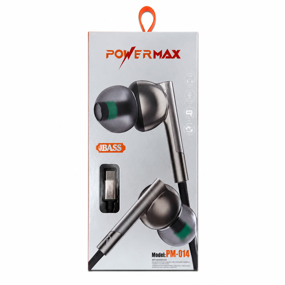 هندزفری تایپ‌سی PowerMax مدل PM-014