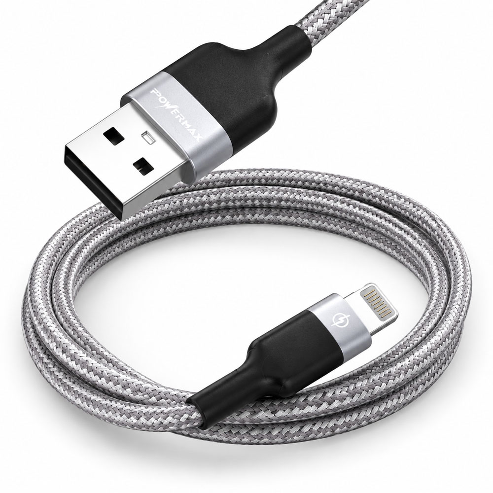 کابل تبدیل USB به Lightning پاورمکس مدل PM001