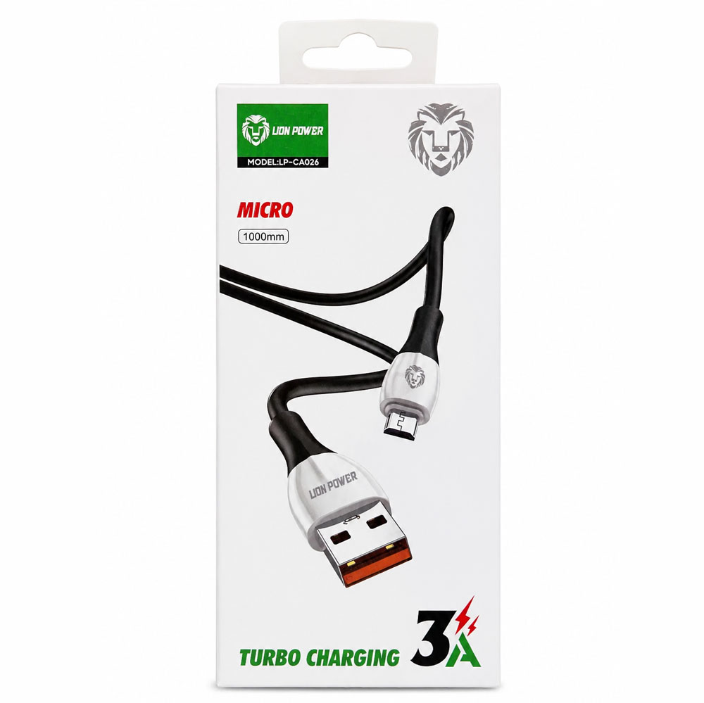 کابل تبدیل USB به Micro-USB لاین پاور (Lion Power) مدل LP-CA026 
