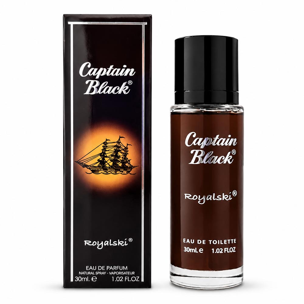 ادکلن مردانه کاپیتان بلک روونا 30 میل | مشابه Captain Black