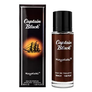 ادکلن مردانه کاپیتان بلک روونا 30 میل | مشابه Captain Black