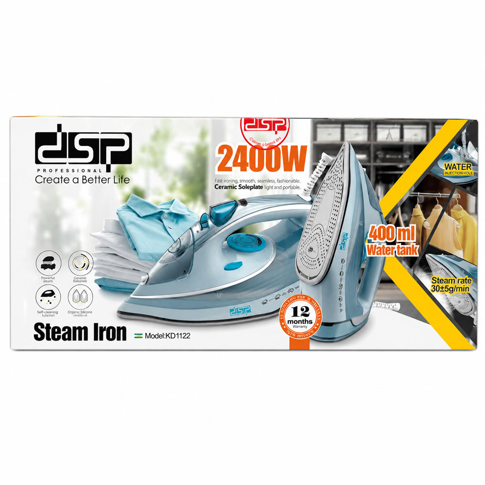 اتو بخار دی اس پی  DSP مدل KD1122 