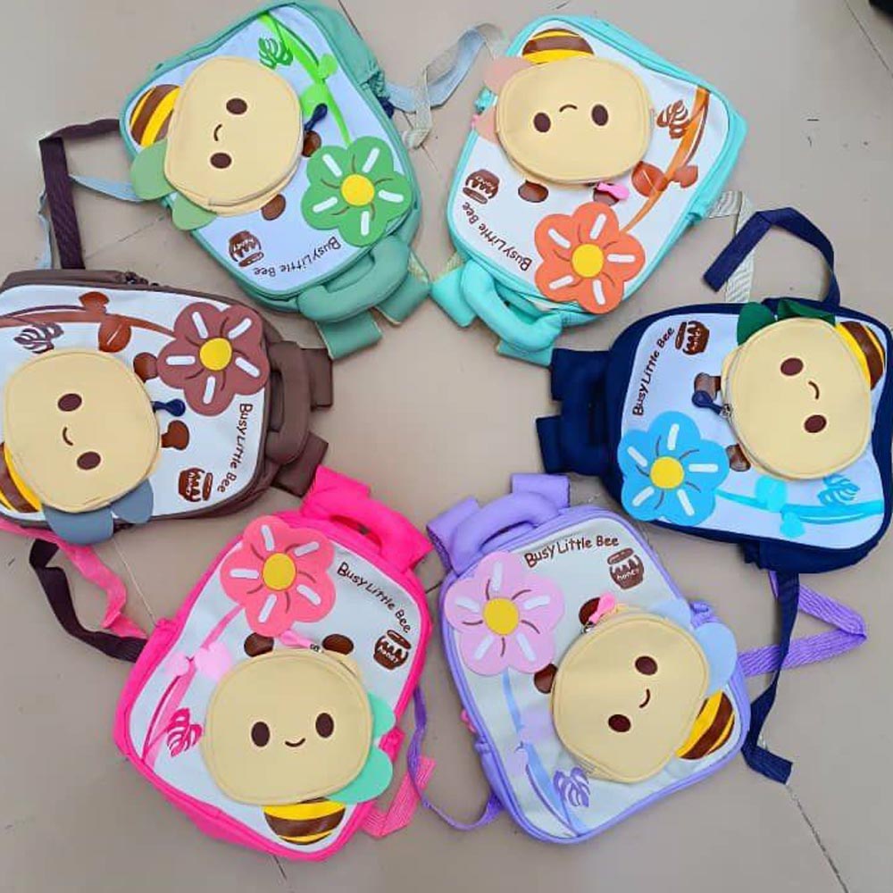 کوله پشتی مهدکودک فانتزی طرح زنبور عسل (مدل Busy Little Bee) کد 20700/9