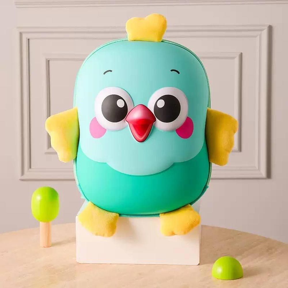 کیف کوله پشتی فانتزی بچگانه مدل جوجه رنگی کد 20900/2