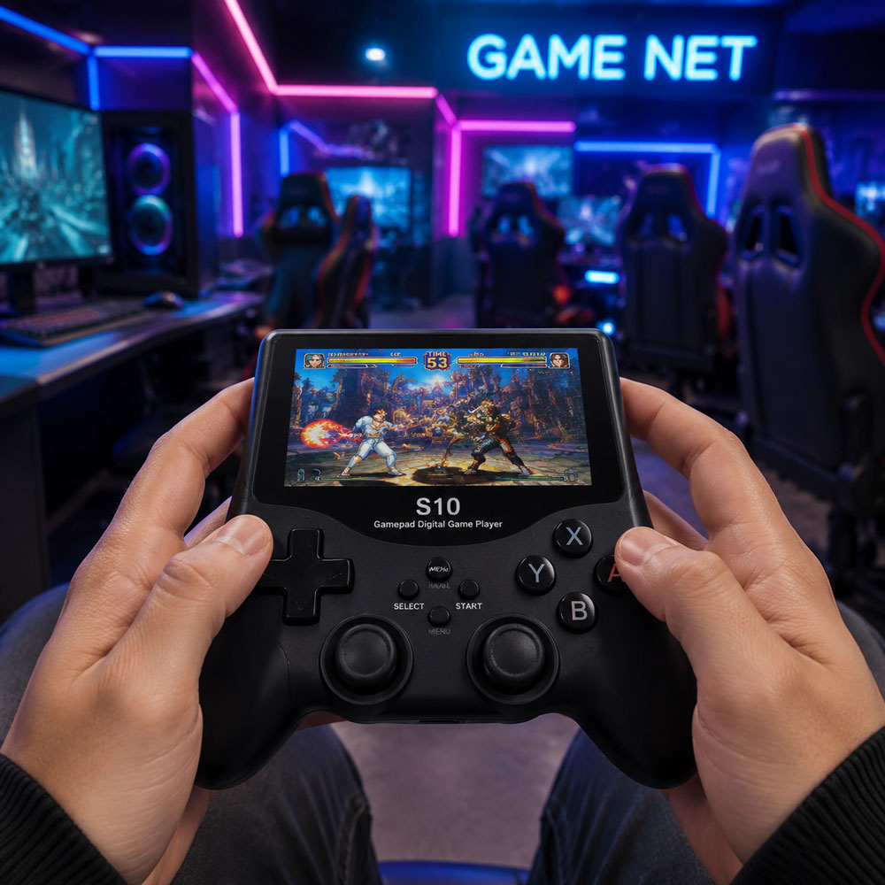 کنسول بازی S10 Gamepad Digital Game Player با 520 بازی داخلی