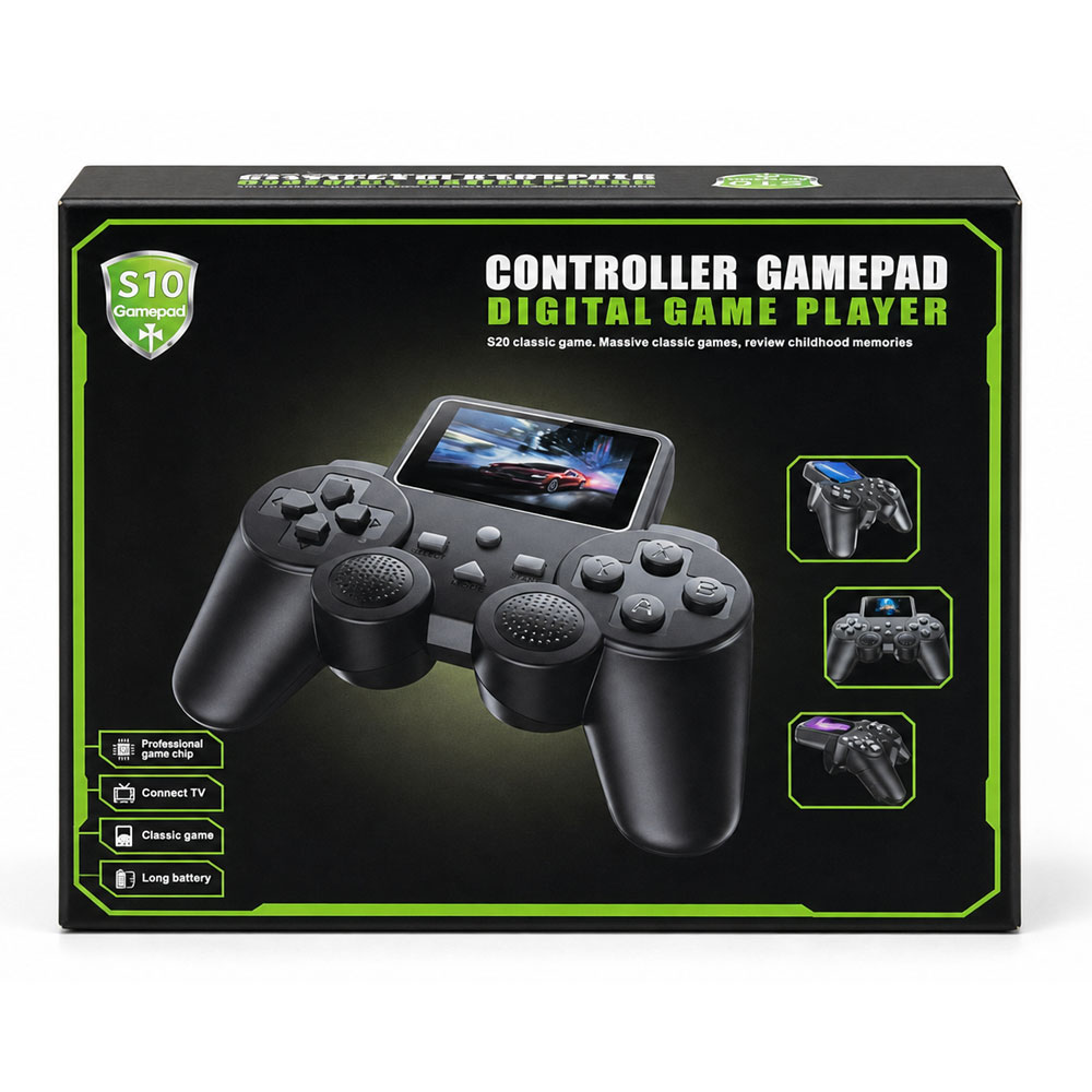کنسول بازی S10 Gamepad Digital Game Player با 520 بازی داخلی