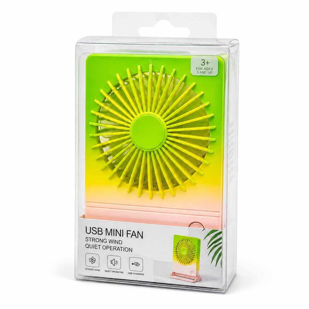 پنکه رومیزی و دستی USB Mini Fan | پنکه شارژی قابل حمل