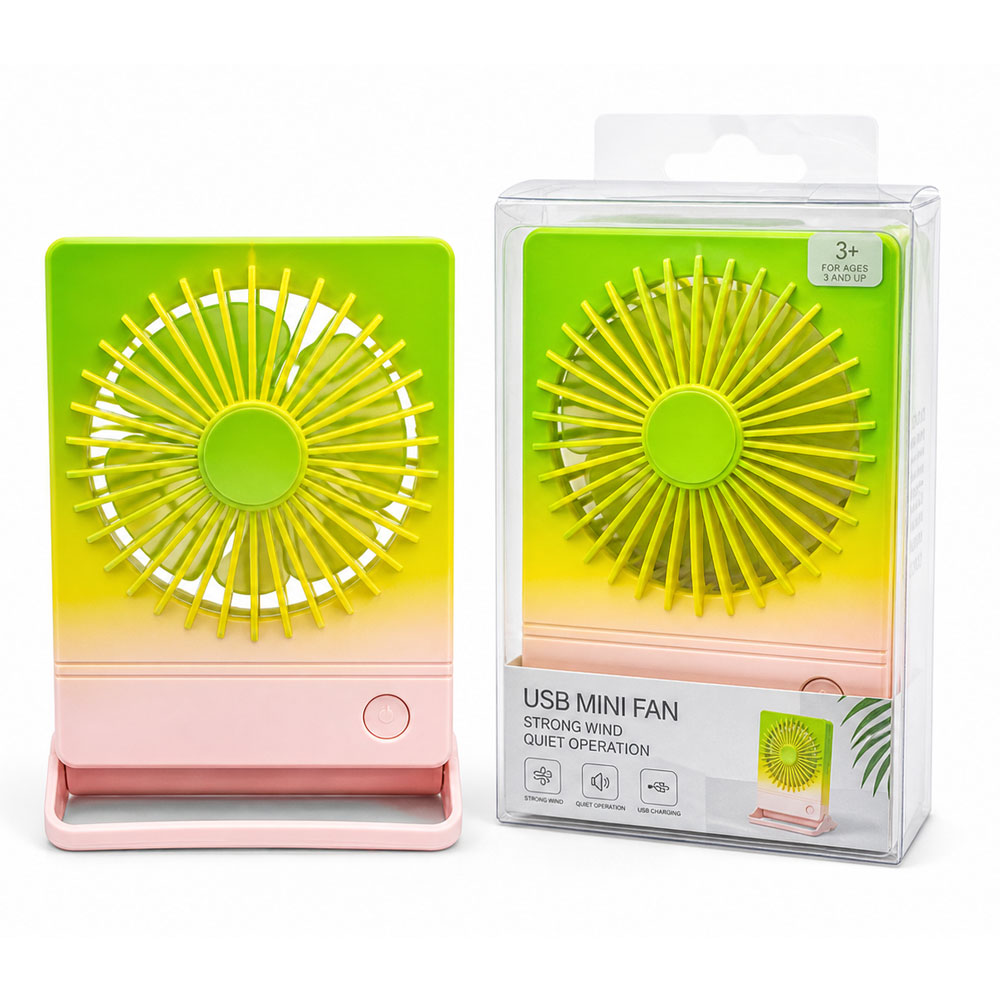 پنکه رومیزی و دستی USB Mini Fan | پنکه شارژی قابل حمل